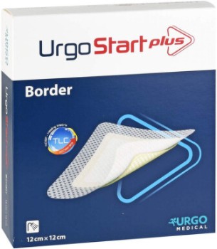 UrgoStart plus Border krytí lipidokol.12x12cm 10ks