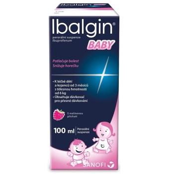 Ibalgin Baby 20mg/ml por.sus.100ml