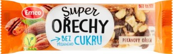 EMCO Super ořechy tyčinka pekanový ořech 35g