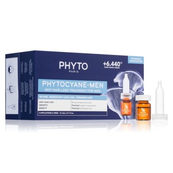 PHYTO PHYTOCYANE-MEN Péče proti vypadávání vlasů pro muže 12x3.5ml