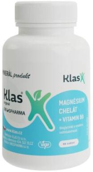 Klas Magnésium chelát+vit.B6 tbl.90