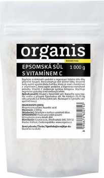 Organis Epsomská sůl s vitamínem C 1000g