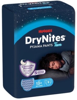 DryNites natah.kalhot.chlapci 13+let/48-60kg/9ks