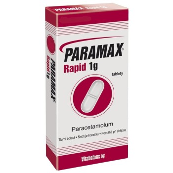 Paramax Rapid 1g neobalené tablety 5ks