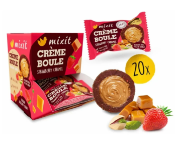 Mixit Créme boule Strawberry caramel 20x30g