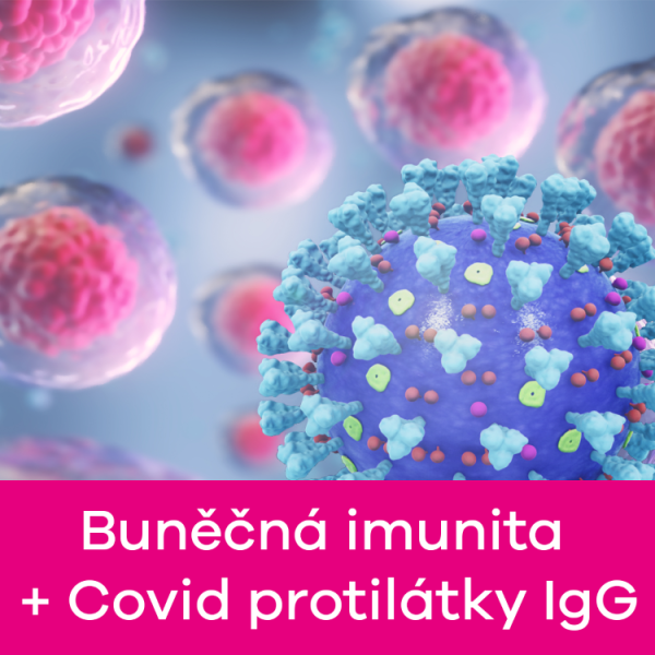 Buněčná imunita + COVID-19 Protilátky IgG