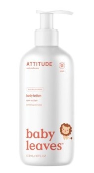 ATTITUDE Dětské tělové mléko hruška 473ml