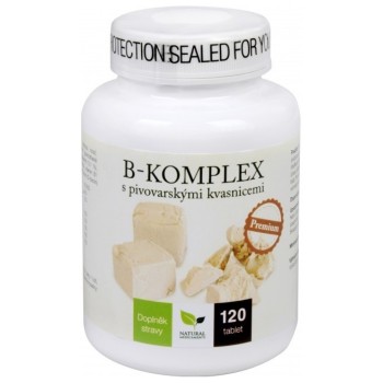 Natural Medicaments B-komplex s piv.kvas.tbl.120