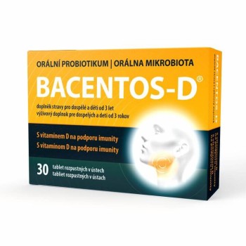 BACENTOS-D orální probiotikum tbl.30