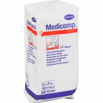 Kompres Medicomp nester..5x5cm 100ks 4218215