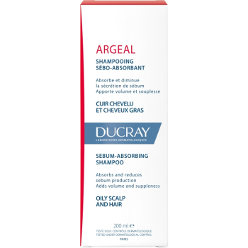 Ducray Argeal Šampon absorbující maz 200ml