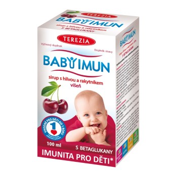 BABY IMUN sirup s hlívou a rakytníkem VIŠEŇ 100ml