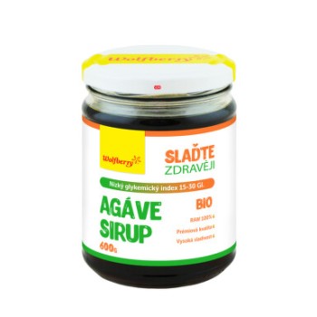 Agáve sirup BIO 600g Wolfberry