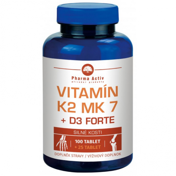 Vitamin K2 MK7 + D3 FORTE 1000 I.U. 125 tablet