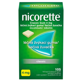 Nicorette Classic Gum 4mg gum.mnd.105