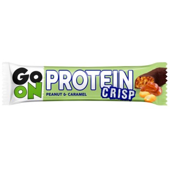 GO ON Protein.tyčinka CRISP arašídy a karamel 50g