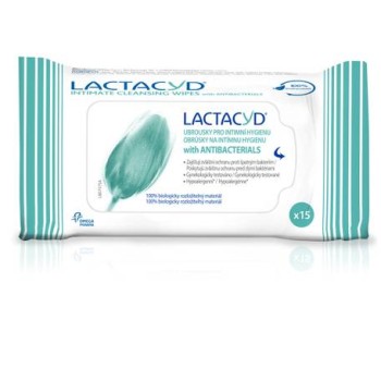 Lactacyd ubrousky with antibacterials 15ks