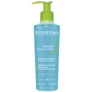 BIODERMA Sébium Gel moussant 200 ml - tuba