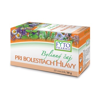 Fytopharma Bylinný čaj při bolestech hlavy 20 x 1,5g