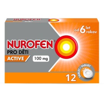Nurofen pro děti Active 100mg por.tbl.dis.12