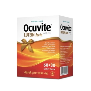 Ocuvite LUTEIN forte dárkové balení 60+30 tablet