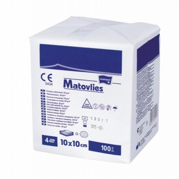 Matovlies kompresy netk.text.30g 10x10cm 100ks