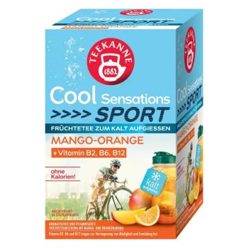 Teekanne CoolSensations Sport mango / pomeranč 18x2.5g
