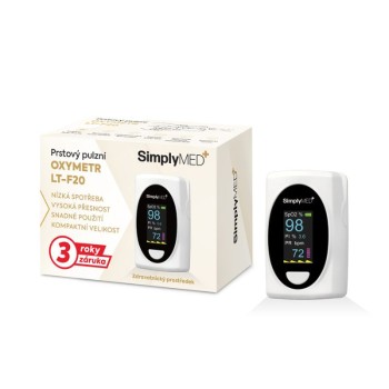 SimplyMed Pulzní oxymetr LT-F20