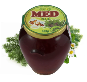 MED LESNÍ český bucláček Dr.Bojda 400g