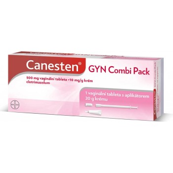 Canesten Gyn Combi Pack 500mg+10mg/g+vag.tbl.1+20g