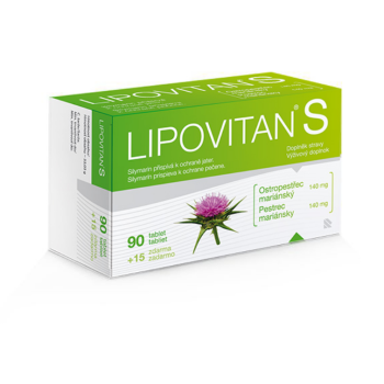 Lipovitan S tbl.90+15 zdarma