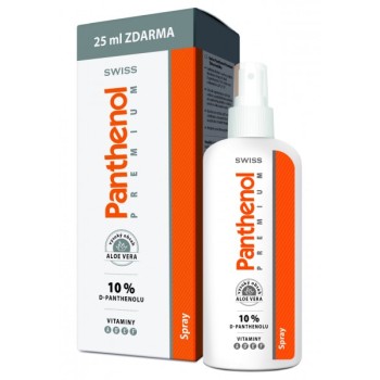 Panthenol 10% Swiss Premium spray 150+25ml ZDARMA