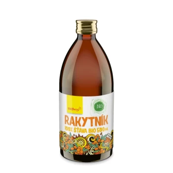Rakytník 100% šťáva BIO 500ml Wolfberry