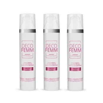 DecoFemm zpevňující formující gel poprsí 3x100ml