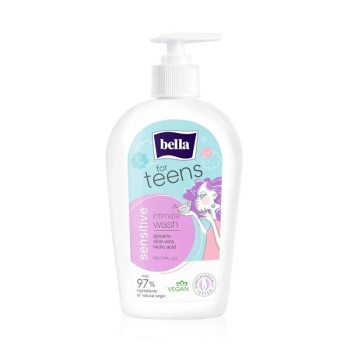 Bella for teens intimní mycí krém Sensitive 300ml