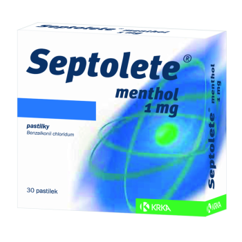 Septolete Menthol pas.30x1mg II