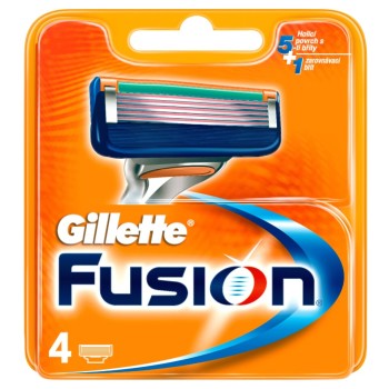 Gillette Fusion náhradní hlavice 4ks