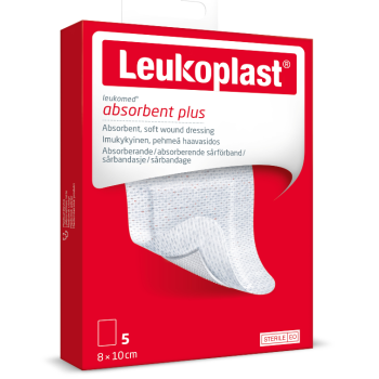 Leukoplast Leukomed netkan.krytí polšt.5x7.2cm 5ks