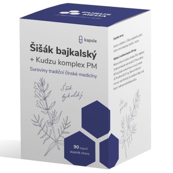 Šišák bajkalský + Kudzu komplex PM 90cps