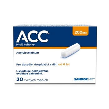 ACC 200 mg tvrdé tobolky, 20 cps.