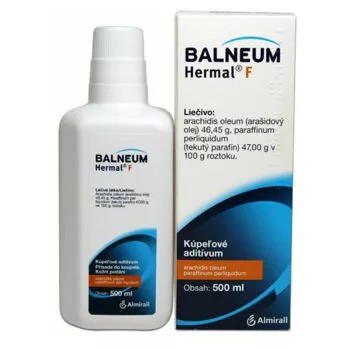 Balneum Hermal F 464.5mg/g+470mg/g adt.bal.1x500ml