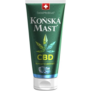 Swissmedicus Koňská mast s CBD - chladivá 200ml