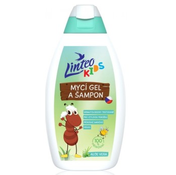 Linteo Kids mycí gel a šampon 425ml