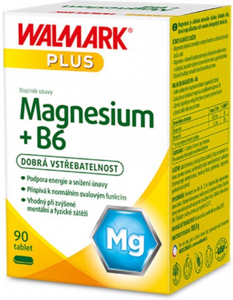 Walmark Magnesium + B6 90tbl