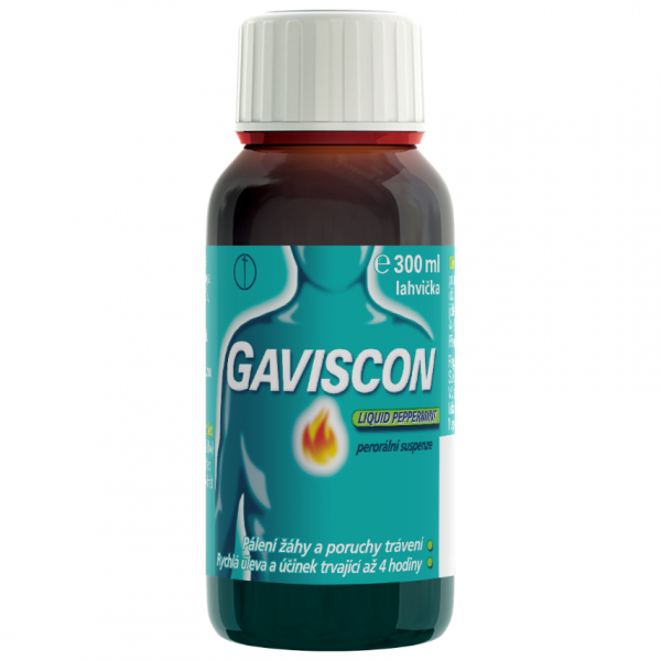 Gaviscon Liquid Peppermint por.susp.1x300ml