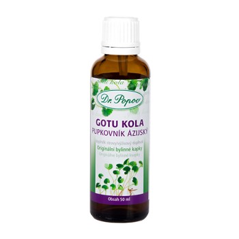 Dr.Popov Kapky bylinné Gotu kola 50ml