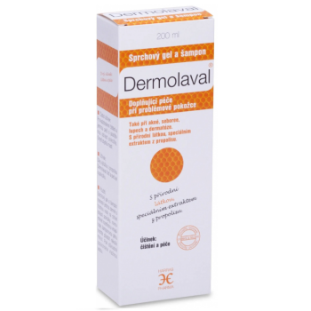 Dermolaval sprchový gel a šampon 200ml