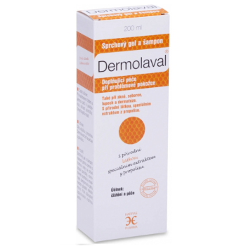 Dermolaval sprchový gel a šampon 1x200ml