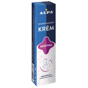 Alpa bylinný masážní krém kostival 40ml