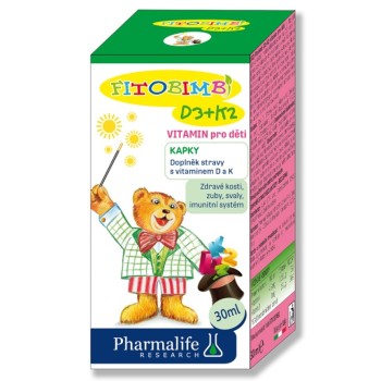 Pharmalife D3 + K2 Vitamin pro děti 30ml